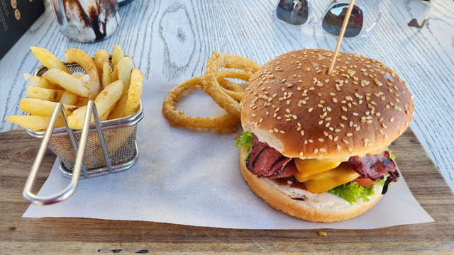 Bacon &amp; Cheese Burgers